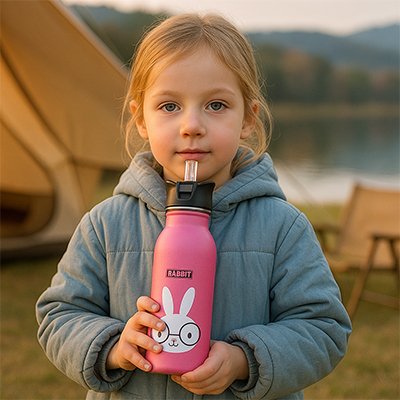 Gourde enfant petit lapin