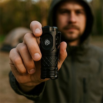 Lampe de poche compacte puissante