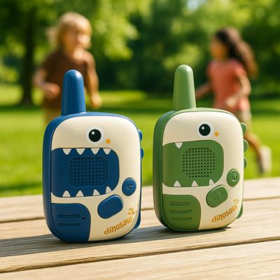 Talkie walkie enfant modèle dinosaure