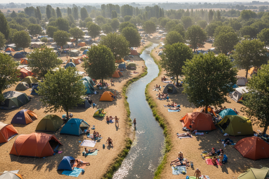 riviere en camping 