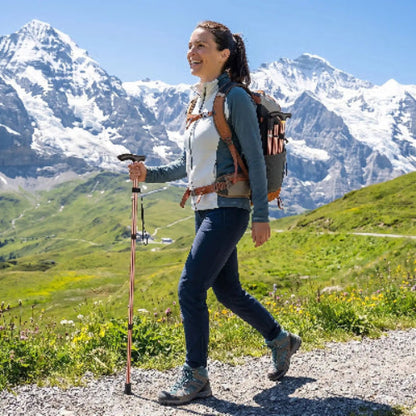 Bâton de marche femme en trekking