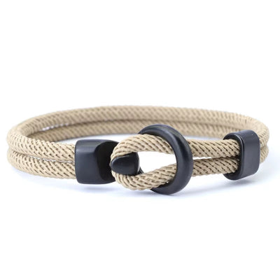 Bracelet de survie beige