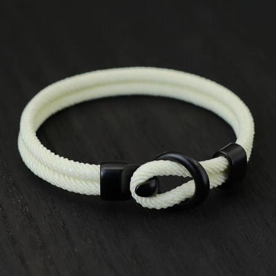 bracelet de survie blanc