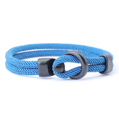 bracelet de survie bleu pâle