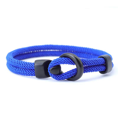 Bracelet de survie bleu