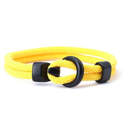 bracelet de survie jaune