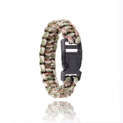 bracelet paracorde armé unisexe