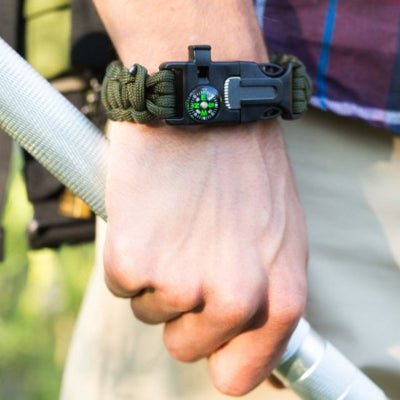 bracelet paracorde quatre en un