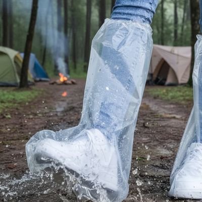 couvre chaussure jetable​ transparent 