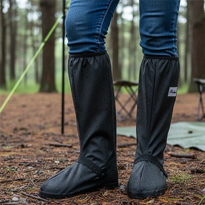 couvre chaussure​ pratique aux genoux 