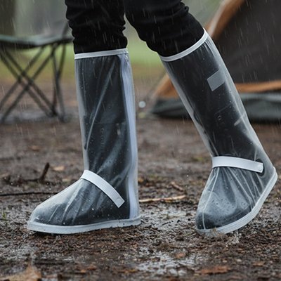 couvre chaussure​ transparent au mollet