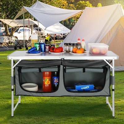Cuisine Camping - EasyCookStation™ - Argent - Mon camping vert