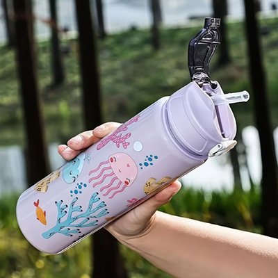 gourde enfant animaux de la mer