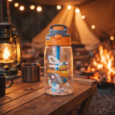 Gourde enfant bateau en camping