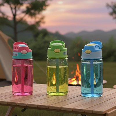 gourde enfant trois couleurs 