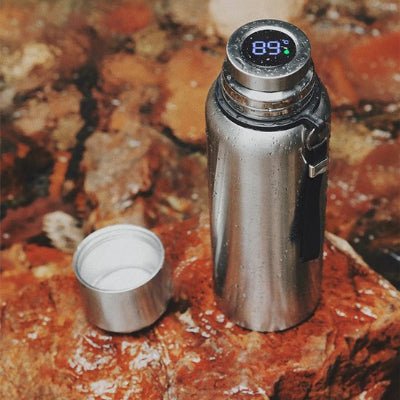 Gourde isotherme avec afficheur led