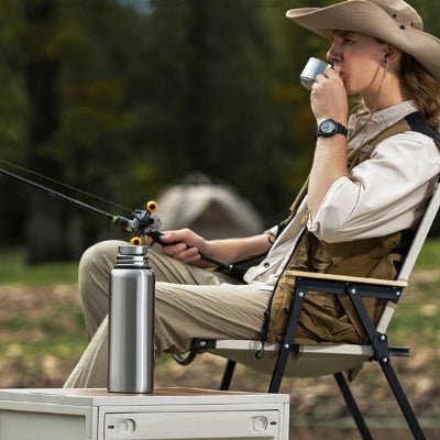 Gourde isotherme pour la pêche 
