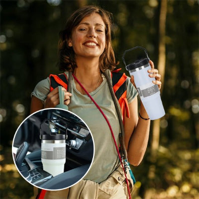 gourde isothermique avec poignée