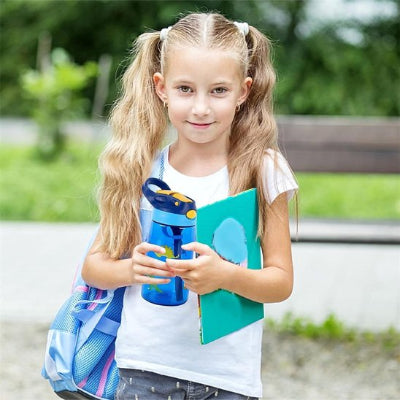 gourde paille enfant petite fille