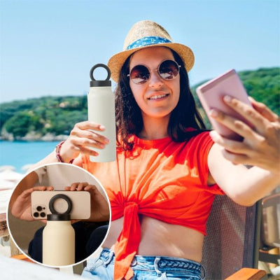 gourde plastique magnétique