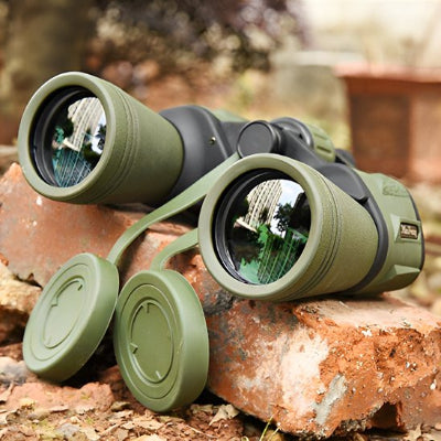 jumelles vert armée avec protection oculaire