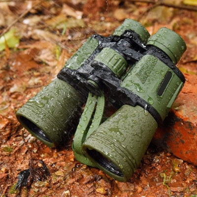 jumelles vert armée