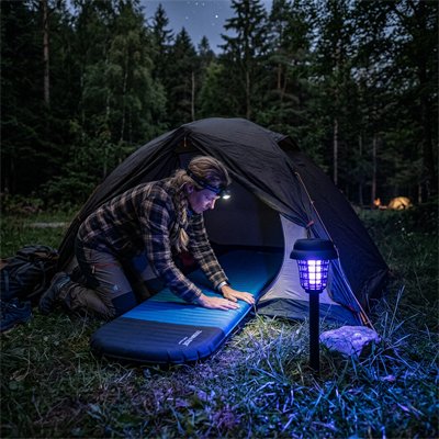 lampe anti moustique piquet de sol 