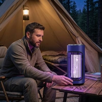 lampe anti moustique pratique