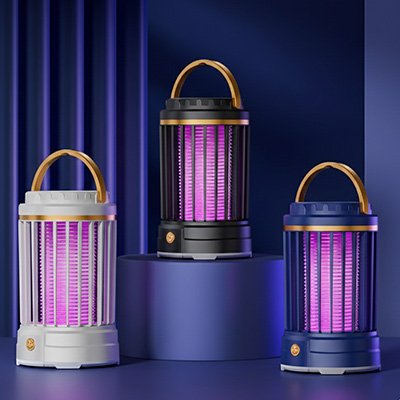 lampe anti moustique trois coloris