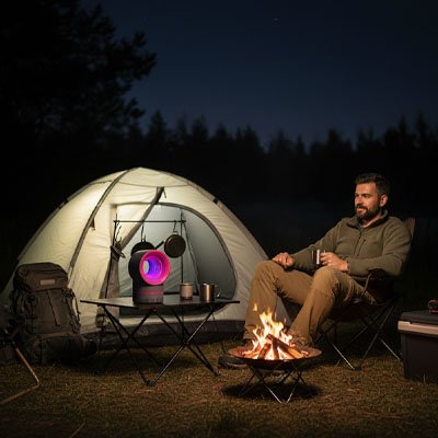lampe anti moustiques efficace rose et mauve