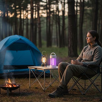lampe anti moustiques sans soucis 