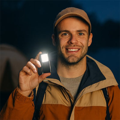 Lampe de poche​ à la noirceur