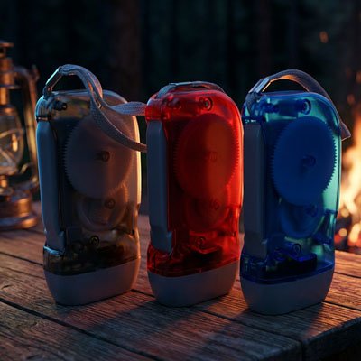 lampe de poche aléatoire trois coloris