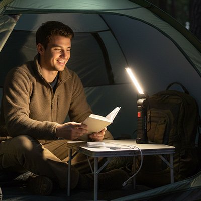 lampe de poche pliable pour la lecture