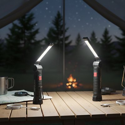 lampe de poche pliable