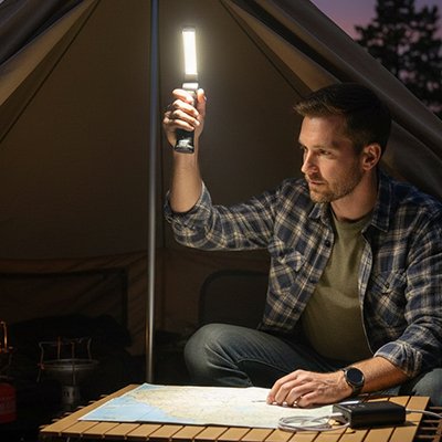 lampe de poche pour le camping ou la randonnée