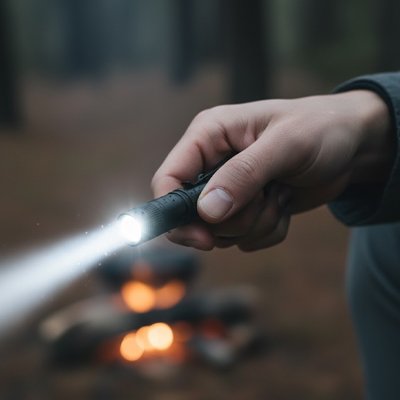 Lampe de poche pour les situations d'urgence 