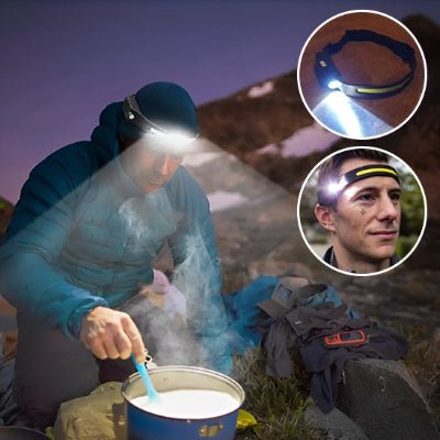 Lampe frontale | AventurePro™ - Mon camping vert