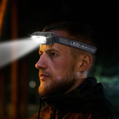 lampe frontale rechargeable éclairage puissant