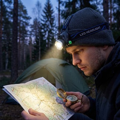 lampe frontale utile en tout temps