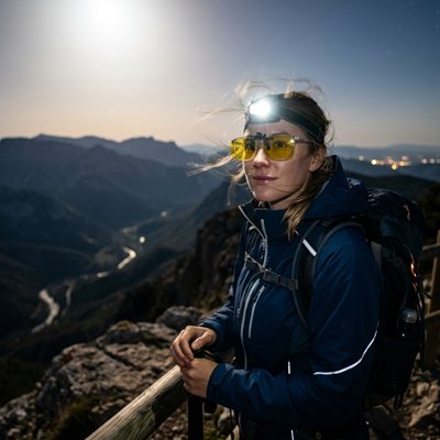 lunettes à vision nocturne jaune à clip