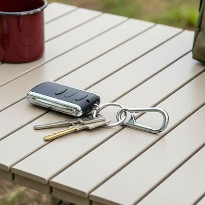 Mousqueton porte clé multi usages