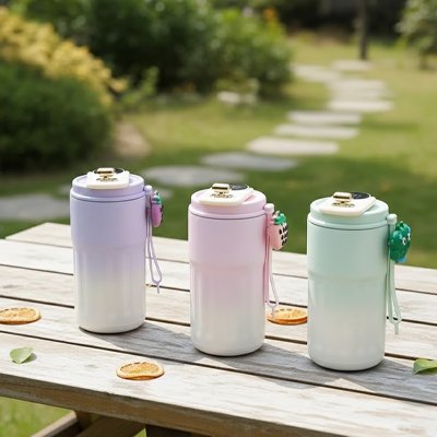 mug isotherme trois coloris disponibles