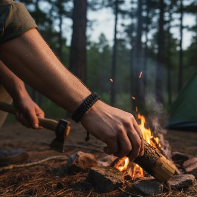 Paracord bracelet pour la survie