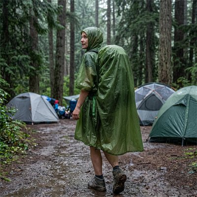 Poncho pluie pour toute situations 