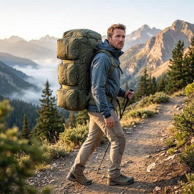 Sac à dos pour randonnée homme en trekking