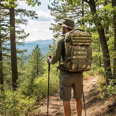 Sac a dos voyage marron