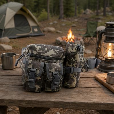 sac banane camouflage détails 