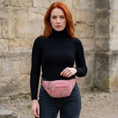 sac banane femme avec motifs 