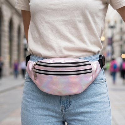 sac banane femme nacré qui est en ville 